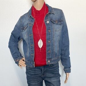 Fashion Nova Denim Jacket Size M